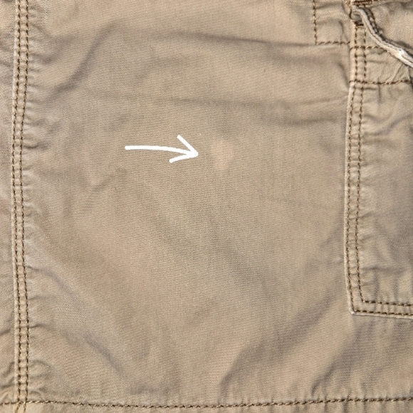 Polo Ralph Lauren Jeans Cargo Mini Skirt, Khaki, size 26 - Picture 5 of 16